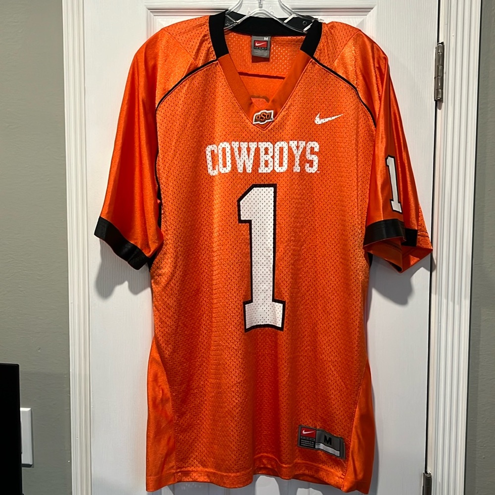 Nike OSU Cowboys football jersey, size Med